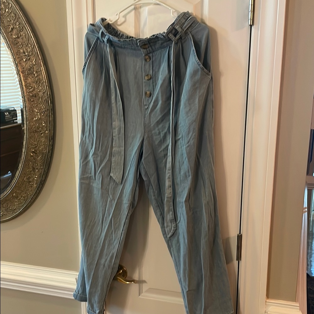 American Eagle Outfitters Light Blue Denim Pants